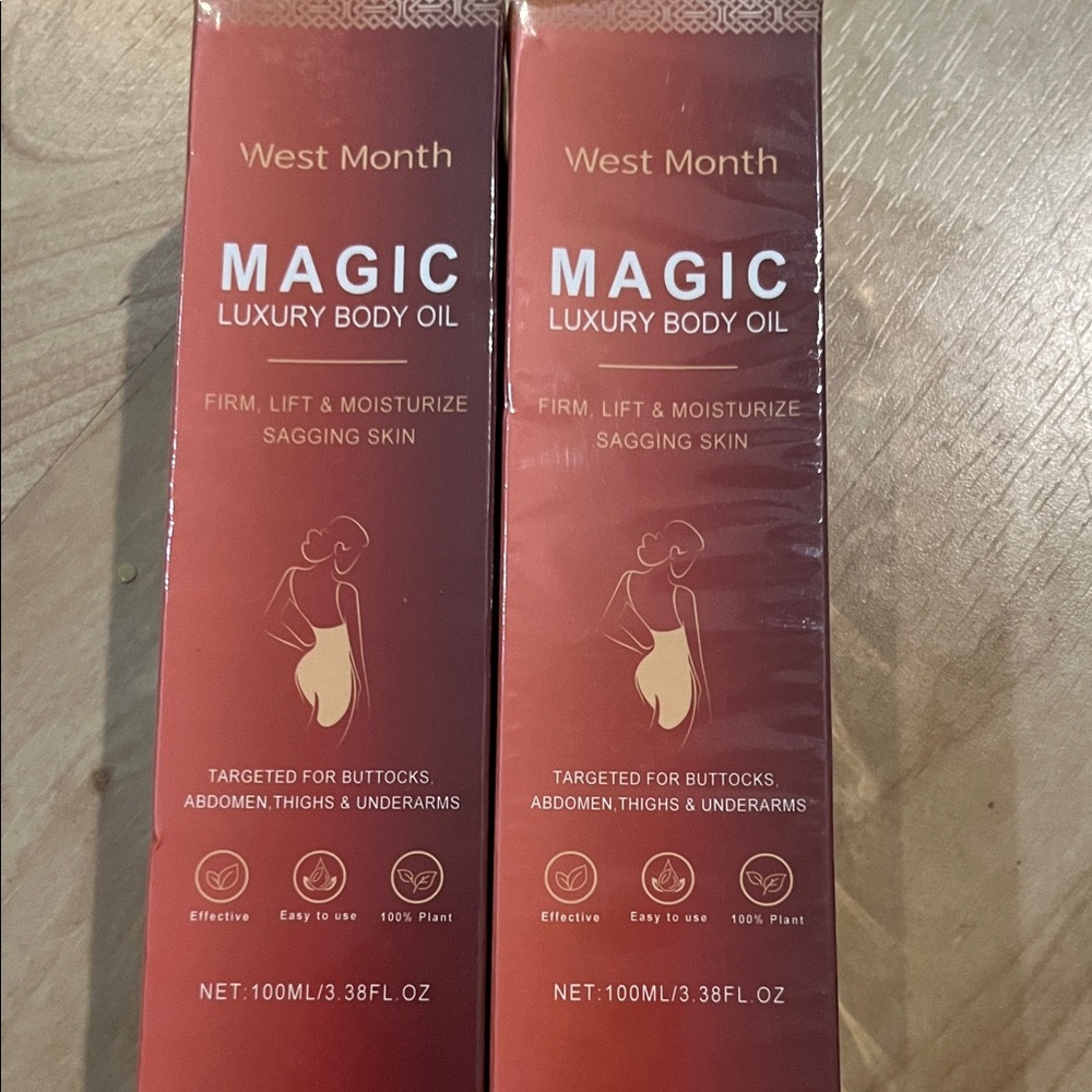 Magic Luxury Body Oil - Red